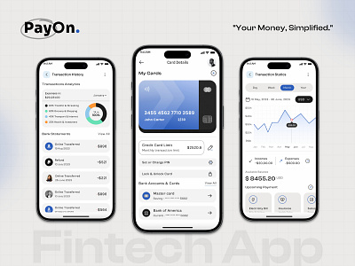 FinTech Mobile App Design appdesign branding cards categories credit card expenses finance finance app fintech incomes latest mobile design modernui moneytransfer payment real time analytics services trending ui design uiux