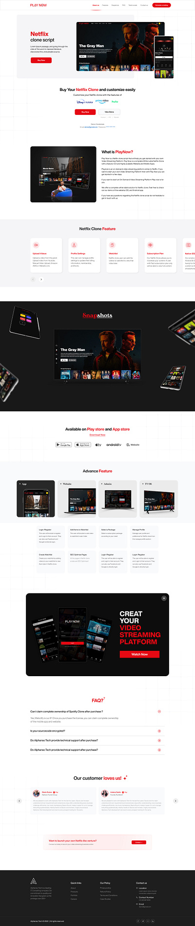 Landing Page bootstrap html css landing page responsive