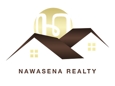 Nawasena Realty Logo branding design graphic design illustration logo luxury logo modern logo property logo real property logo simple logo vector