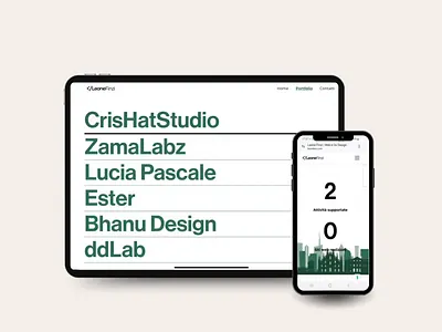 Web Designer Portfolio Website: Leone Finzi portfolio web design webflow website