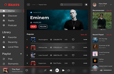 BEATS ui ux