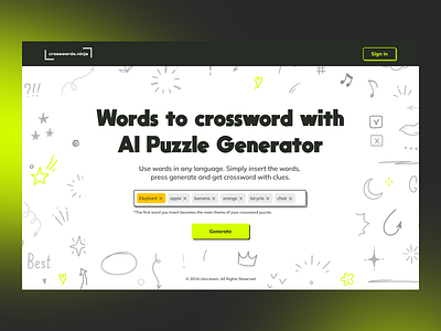 WORRDY - Web App | Education, AI | Branding, UX/UI, Dev ai bestpractices branding certificate certified cods crossword designpartner education generator ia identity partnership teachers telemedecine uirs uxrs