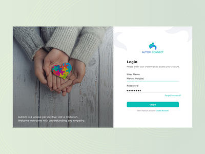 Login Page ui