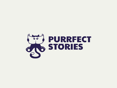 Purrfect Stories Branding amusing animation branding cafe cat coffee coffee shop cup cute design graphic design identity illustration illustrations logo logo animation modern stickers visual identity