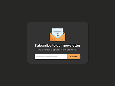 Newsletter Subscription 100dayschallenge animation app design branding clean dailyui design graphic design illustration logo minimal newsletter notification subscription ui ux vector