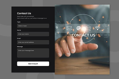 Contact Form 100dayschallenge branding clean contact contact us dailyui design form graphic design ui ux web