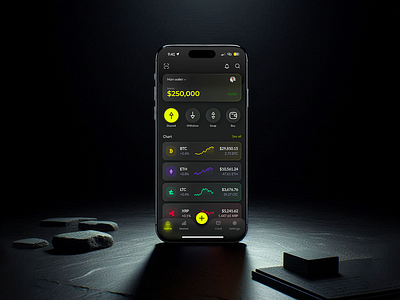Crypto app app crypto crypto app mobile ui ux
