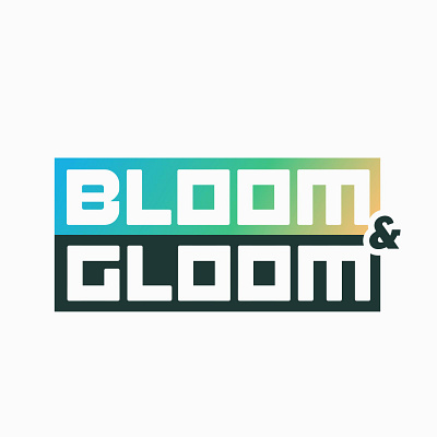 Bloom & Gloom branding game studio logo malmö sweden