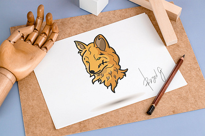 Fox Illustration - Mascot adobe illustrator animal drawing fox fox illustration illustration illustrator logo vector graphic website graphic