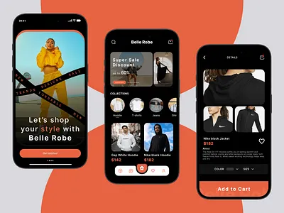 Online shopping app design 3d animation application branding design dribble figma graphic design shoppingaap ui ux