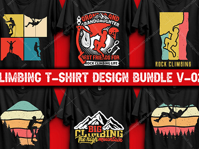 Climbing T-shirts- Climbing shirts- Rock Climbing shirts moon climbing t shirt