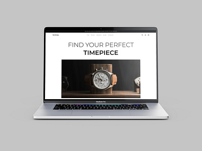 Watch Store Concept figma ui watch web watches web design