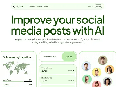 SaaS web design exploration 🧙‍♂️ landing page saas saas design ui website design website design for saas