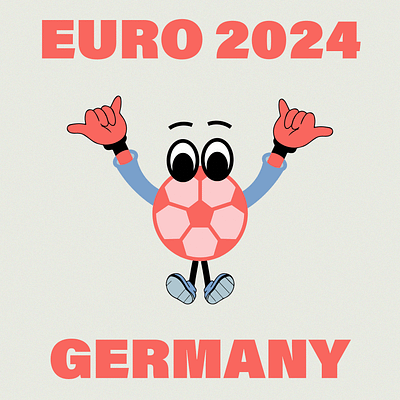 Football Mascot for EURO 2024 2024 euro football mascot