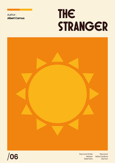 The Stranger design graphic design ill illustration