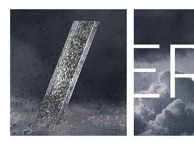 Weather logo 3d blender branding graphic design logo rain weather