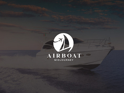 Airboat Logo Design branding graphic design logo motion graphics