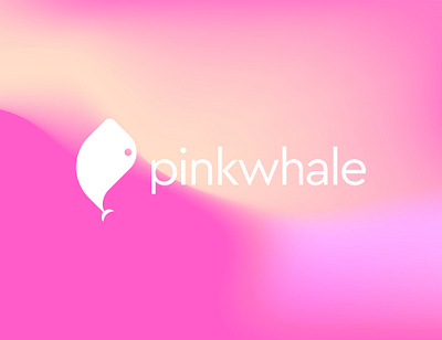 PinkWhale/LogoDesign branding design graphic design illustration logo typography vector