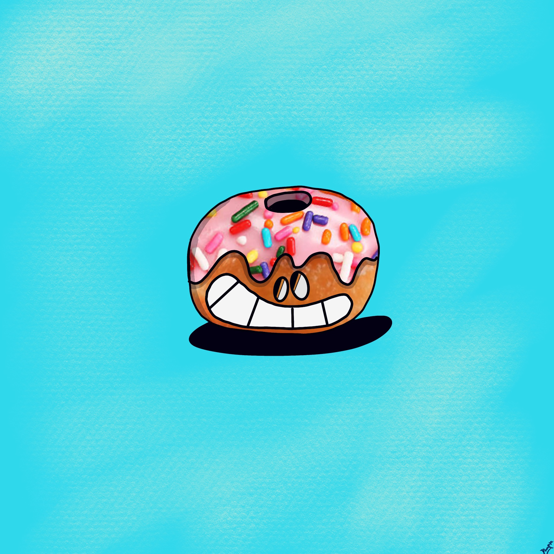 Donut Forget to Donate branding graphic design sweetsupport ui