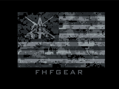 Camo Flag american flag americana camo camouflage flag graphic design hunting illustration tee shirt