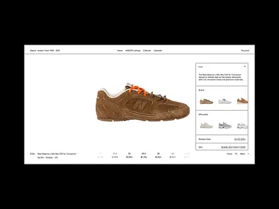 GOAT Product Page ux