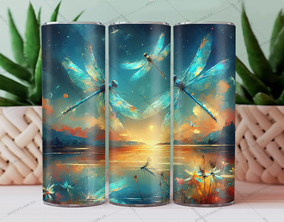 Watercolor Dragonfly Skinny Tumbler Wrap 20 oz tumbler 30 oz tumbler color image deaginfly art design tumbler dragonfly dragonfly template illustration photography seamless tumbler skinny tumbler sublimation tumbler design tumbler sublimation tumbler warp vector art warercolor vector art watercolor watercolor vector waterslide tumbler