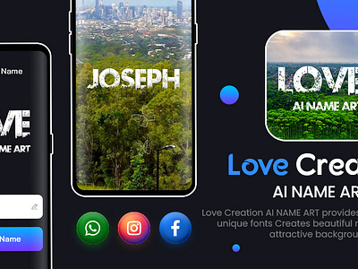 Love Creation App banner