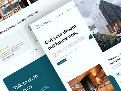 Website Landing Page homepage ui landing page ui real estate ui web design web ui webpage ui website ui