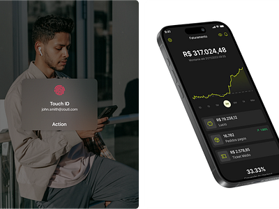 Dashboard App app data visualization dropshipping ios performance tracking product design profit analysis push notifications sales analytics ui uiux design