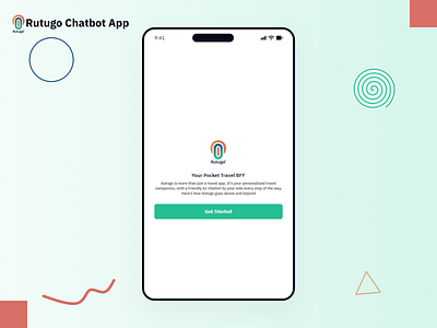 Rutugo chatbot mobile app app app mobile application chatbottravel design hotel mobile mobile app mobile design mobile ui product design travel travel app travel mobile app travelling ui design ui ux ui ux design user experience user interface