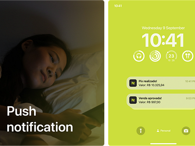 Push Notifications app ios push notifications saas ui ux