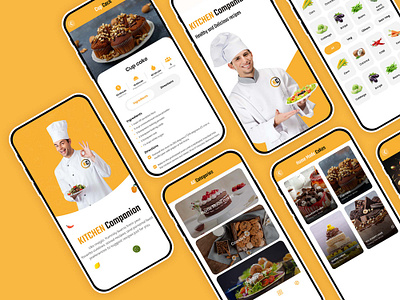 Kitchen Companion App app screenshot ui