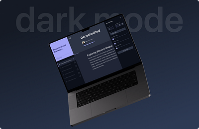 Dark mode - Accessibility accessibility dark mode edtech lms saas ui ux