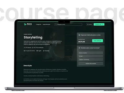 Course page