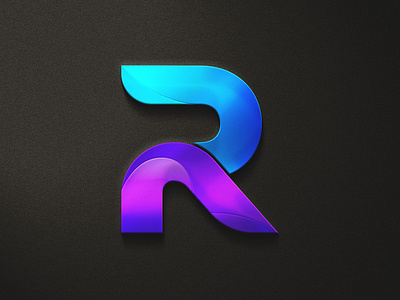 R Modern Letter Logo design modern logo modern logo design r brand r branding r design r letter logo r logo r logo design r modern logo r shape