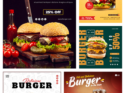 Burger Poster Design graphic design posters social media posters