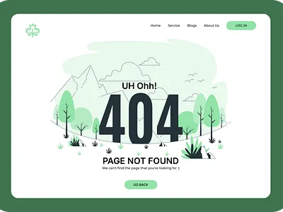 Day 008- 404 Page 3d branding graphic design logo motion graphics ui