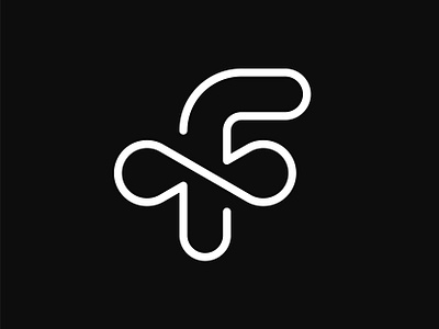 F + infinity logo brand brand identity branding design f f logo icon identity illustration infinity letter letter f lettermark line logo logo designer mark minimalist monogram symbol