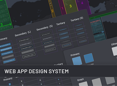 Design System button ui buttons checkbox color palette components dark design system dark mode ui data table ui design system design system components dropdown icon button input field layout radiobutton screen regions switch text button