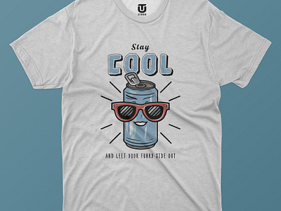 Vintage Stay Cool typography T-Shirt Design authentic design classic fonts custom lettering graphic tee hand drawn type heritage fonts letterpress style nostalgic design old school typography retro fonts retro graphics retro style retro tee design rustic design t shirt design timeless typography vintage aesthetic vintage illustration vintage inspired vintage typography