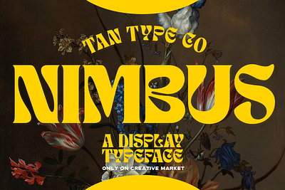 TAN NIMBUS Free Download 70s font 80s font 90s font bold font display font fun font psychedelic retro font unique font