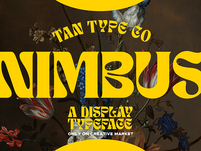 TAN NIMBUS Free Download 70s font 80s font 90s font bold font display font fun font psychedelic retro font unique font