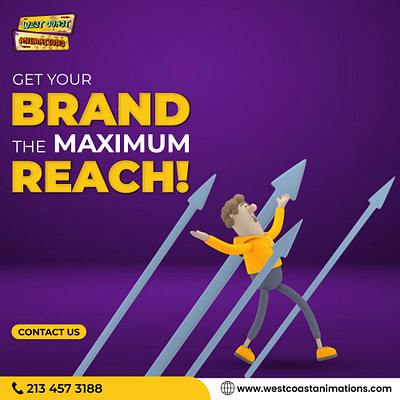 Unleash Your Creativity animation brand branding design graphic design icon identity illustration logo maximum reach ui ux vector