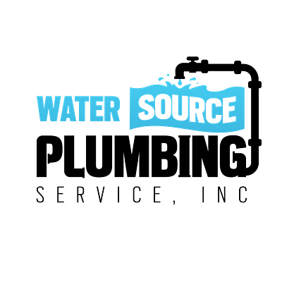 Water Source Plumbing branding design logo typography