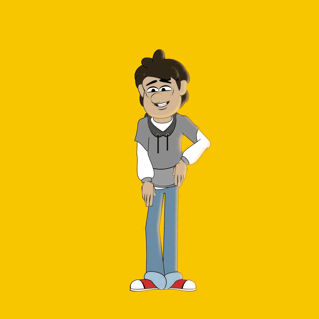 Dusky is angry 2d animation animation cartoon character animation character design design illustration motion graphics movement puppet animation