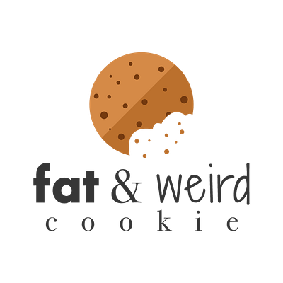 Fat & Weird Cookies - Branding and PC Case Design branding design graphic design logo