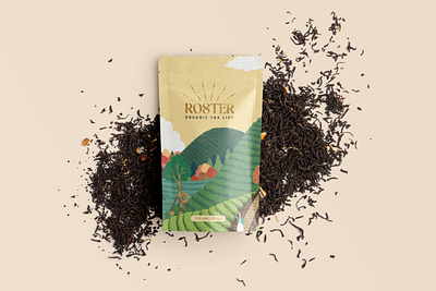 tea packaging & branding design coffee coffee label coffee packaging graphic design label design packaging design pouch pouch bag product packaging tea tea logo tea mpckup tea packaging tea pouch bag