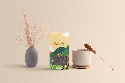 tea packaging & branding design coffee coffee labe coffee packaging packaging packaging design pouch bag pouch design tea tea branding tea design tea label tea logo tea packaging tea pouch bag