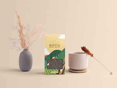 tea packaging & branding design coffee coffee labe coffee packaging packaging packaging design pouch bag pouch design tea tea branding tea design tea label tea logo tea packaging tea pouch bag