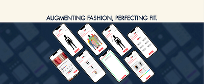 ARfit Feature App branding fashion figma illustrator photoshop research sizing ui ux